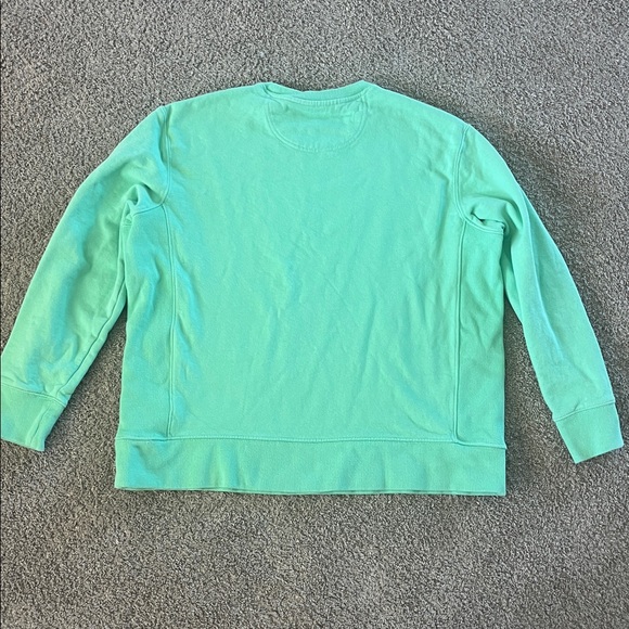 Life Is Good Mint Green Let It Snow Grinch Sweatshirt - Picture 5 of 5
